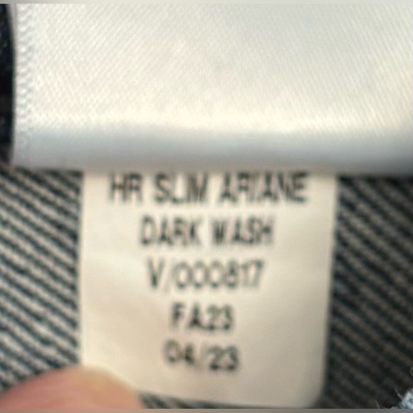 Banana Republic Dark Wash Blue Denim Classic High Rise‎ Skinny Jeans 26 0640 - Picture 7 of 8